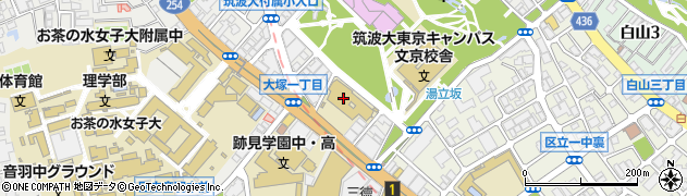 文京区立窪町小学校周辺の地図