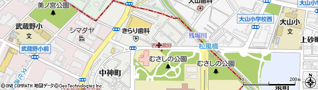 東京都昭島市中神町1371-130周辺の地図