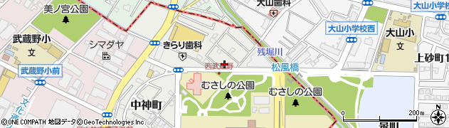 東京都昭島市中神町1371-59周辺の地図