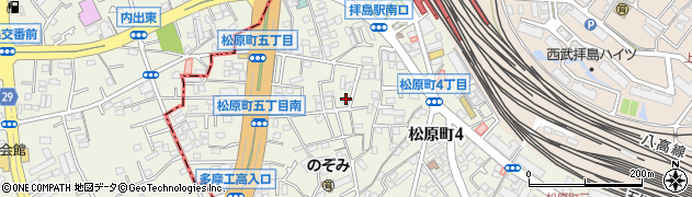 北島クリーニング店周辺の地図