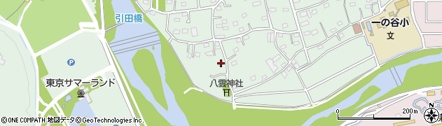 東京都あきる野市引田774周辺の地図