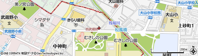 東京都昭島市中神町1371-92周辺の地図