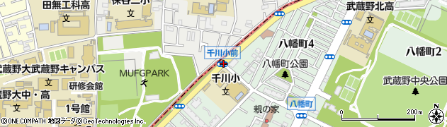 千川小前周辺の地図