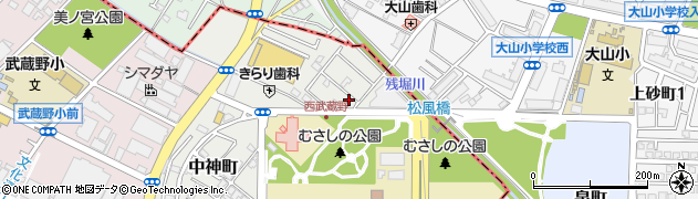 東京都昭島市中神町1371-91周辺の地図