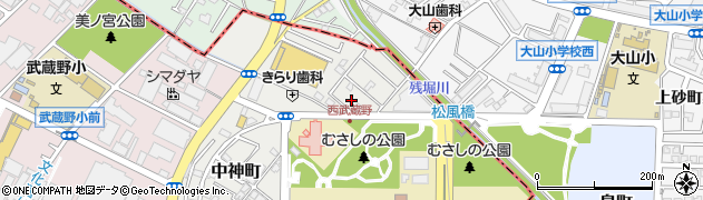東京都昭島市中神町1371-126周辺の地図