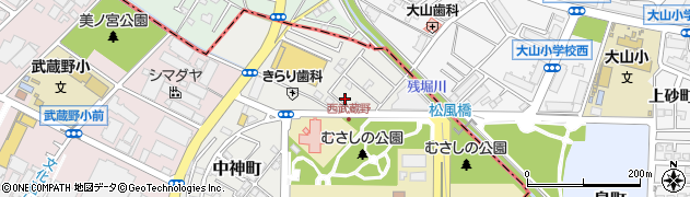 東京都昭島市中神町1371-110周辺の地図