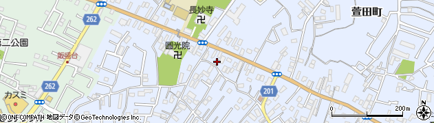 千葉県八千代市大和田801周辺の地図