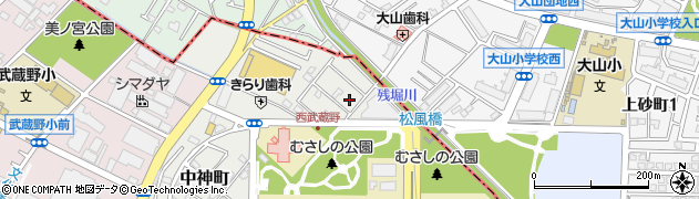 東京都昭島市中神町1371-122周辺の地図