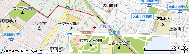 東京都昭島市中神町1371-121周辺の地図