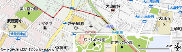 東京都昭島市中神町1371-51周辺の地図