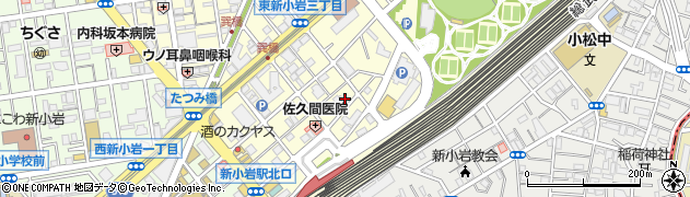 東京都葛飾区東新小岩1丁目10 11の地図 住所一覧検索 地図マピオン