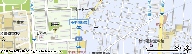 東京都小平市回田町77-44周辺の地図