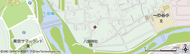 東京都あきる野市引田818周辺の地図