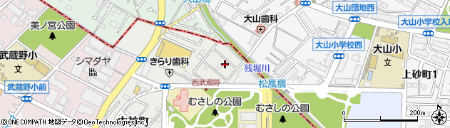 東京都昭島市中神町1373-7周辺の地図