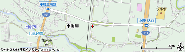 長野県駒ヶ根市赤穂小町屋8994周辺の地図