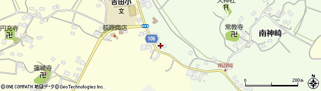 千葉県匝瑳市南神崎74周辺の地図