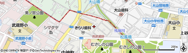 東京都昭島市中神町1371-116周辺の地図