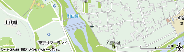 東京都あきる野市引田749周辺の地図