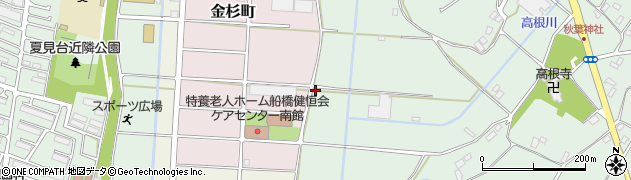 千葉県船橋市高根町2054周辺の地図