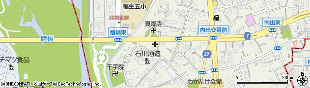 東京都福生市熊川307周辺の地図
