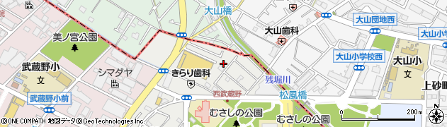 東京都昭島市中神町1371-77周辺の地図