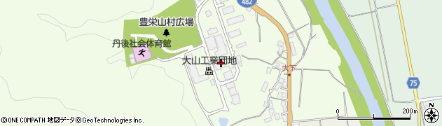 株式会社渋谷製作所　丹後工場周辺の地図
