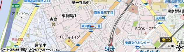 東向島珈琲店周辺の地図