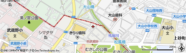 東京都昭島市中神町1373-44周辺の地図