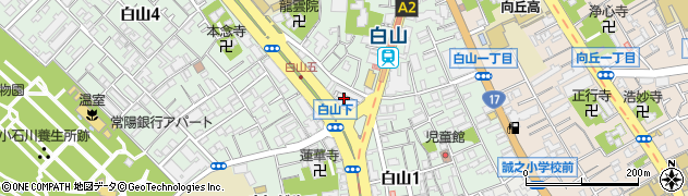 セコム株式会社　東京本部文京支社周辺の地図