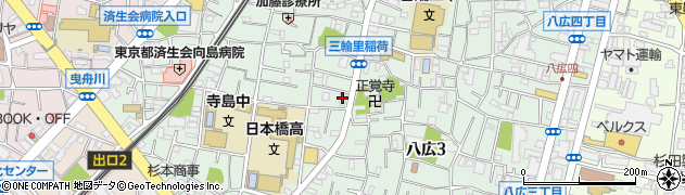 東京東信用金庫八広支店周辺の地図