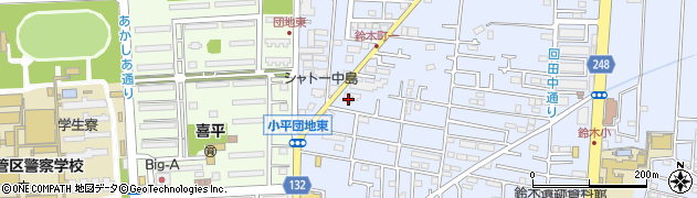 東京都小平市回田町61周辺の地図