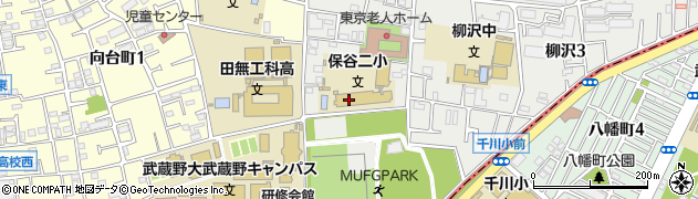 西東京市　保谷柳沢第二学童クラブ周辺の地図