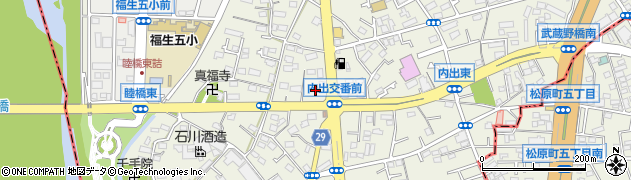 東京都福生市熊川349周辺の地図