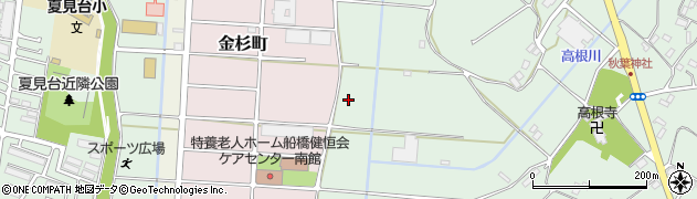 千葉県船橋市高根町2093周辺の地図