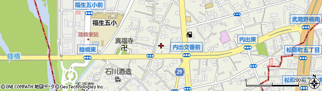東京都福生市熊川346周辺の地図