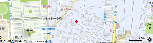 東京都小平市回田町48周辺の地図