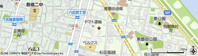 そんぽの家S 東墨田ヒカリ周辺の地図