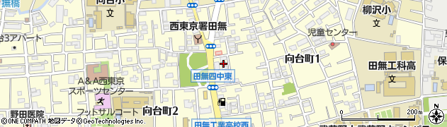 Ａ西東京市・エアコンクリーニング　２４Ｘ３６５安心受付センター周辺の地図