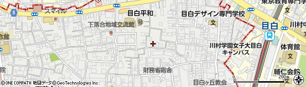 中村彝　アトリエ記念館周辺の地図