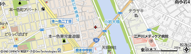 東京都江戸川区興宮町30-13周辺の地図