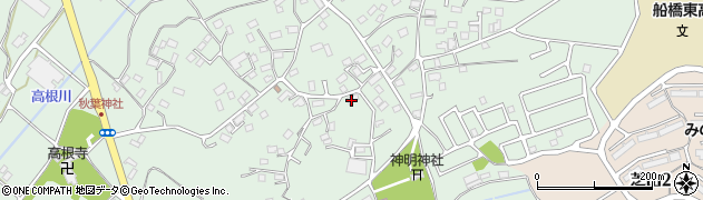 千葉県船橋市高根町1285周辺の地図