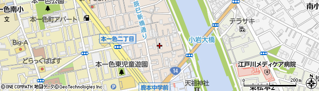 東京都江戸川区興宮町29周辺の地図