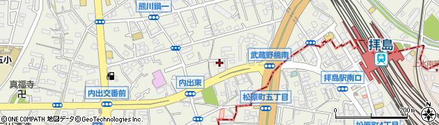 東京都福生市熊川468周辺の地図