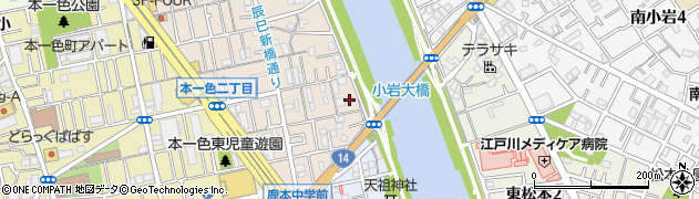 東京都江戸川区興宮町30-9周辺の地図
