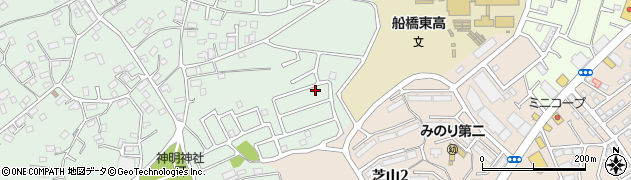 千葉県船橋市高根町631-19周辺の地図
