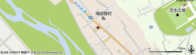 トヨタビスタ山梨株式会社　韮崎店周辺の地図