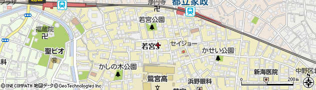 ◇若宮3丁目加藤宅あきっぱ駐車場周辺の地図