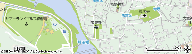 寳泉寺周辺の地図