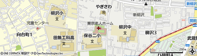社会福祉法人東京老人ホーム特別養護老人ホームめぐみ園周辺の地図
