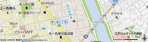 東京都江戸川区興宮町28-28周辺の地図